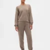 Pantalones de chándal de jerséu de bouclé CashSoft