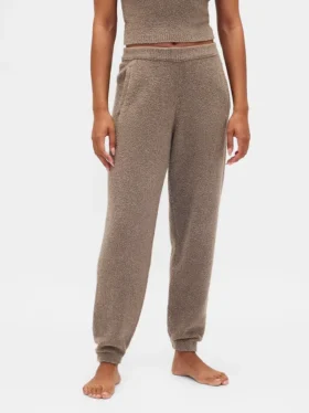 Pantalones de chándal de jerséu de bouclé CashSoft