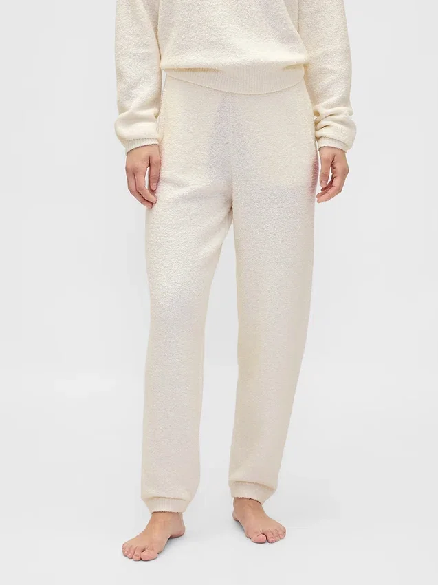 Pantalones de chándal de jerséu de bouclé CashSoft