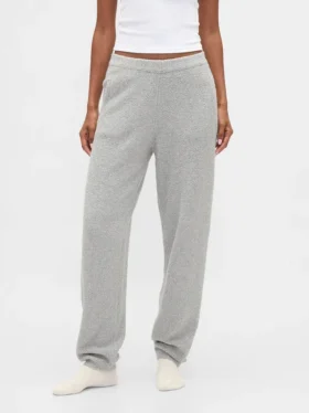 Pantalones de chándal de jerséu de bouclé CashSoft
