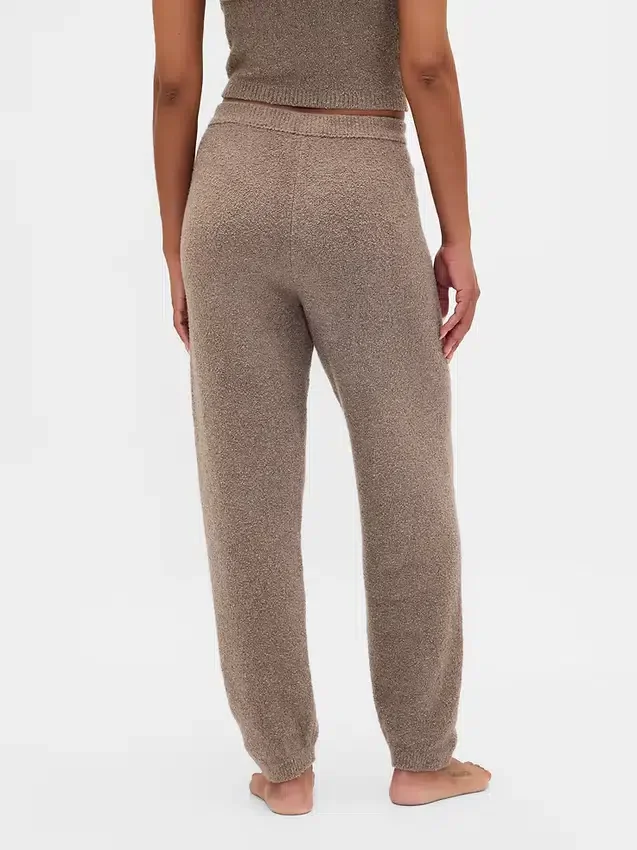 Pantalones de chándal de jerséu de bouclé CashSoft