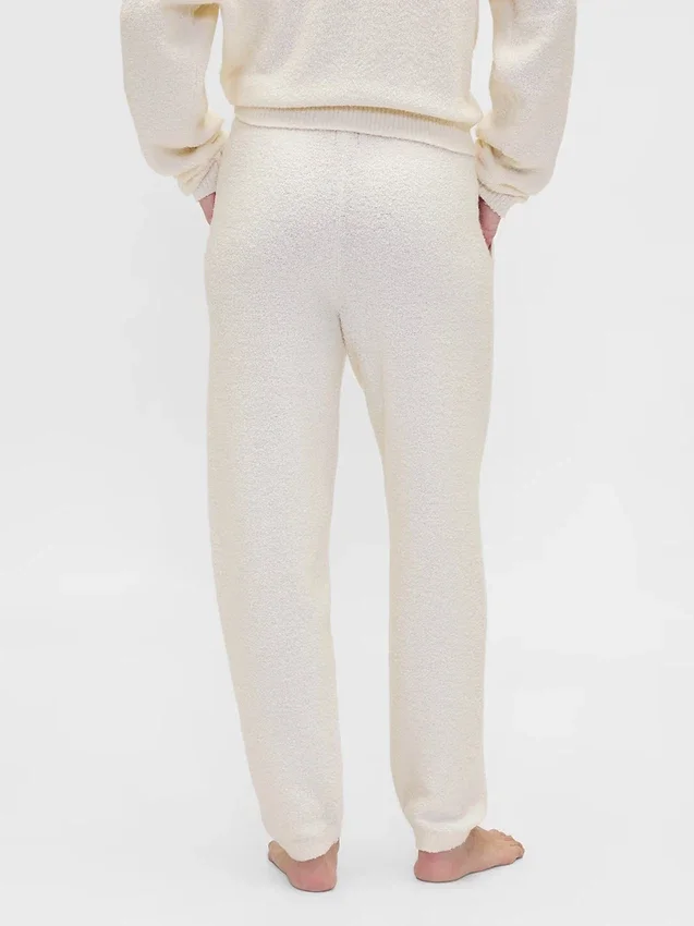 Pantalones de chándal de jerséu de bouclé CashSoft