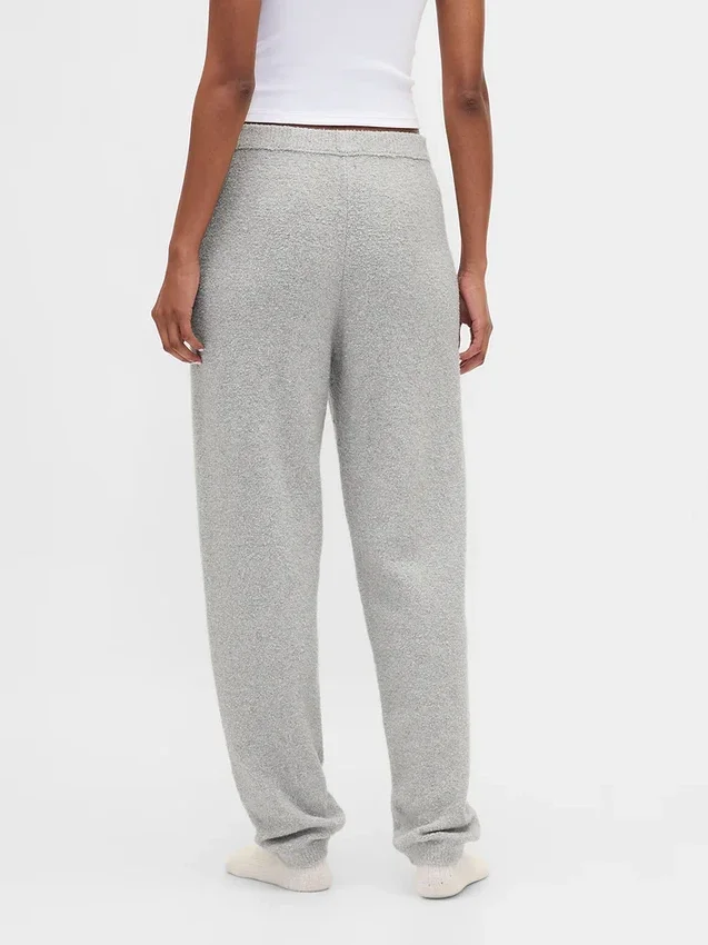 Pantalones de chándal de jerséu de bouclé CashSoft