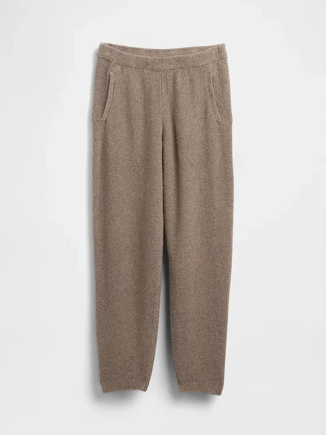 Pantalones de chándal de jerséu de bouclé CashSoft