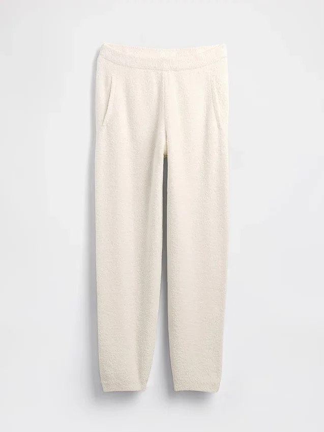 Pantalones de chándal de jerséu de bouclé CashSoft
