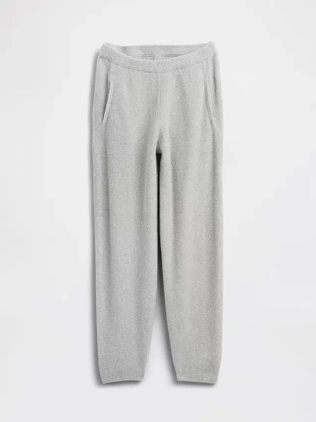 Pantalones de chándal de jerséu de bouclé CashSoft