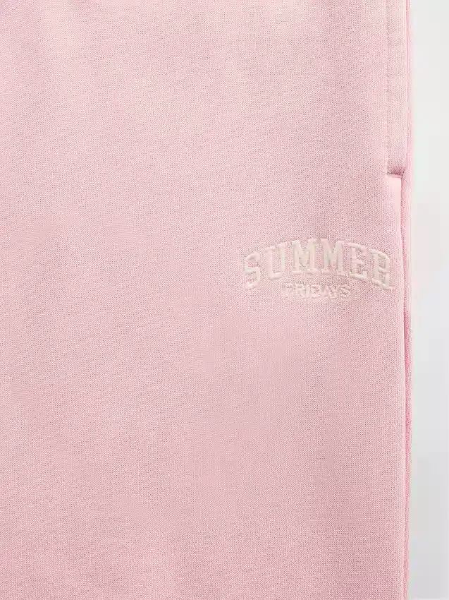 Pantalones de chándal Gap × Summer Fridays de tejido grueso y corte relajado con logo