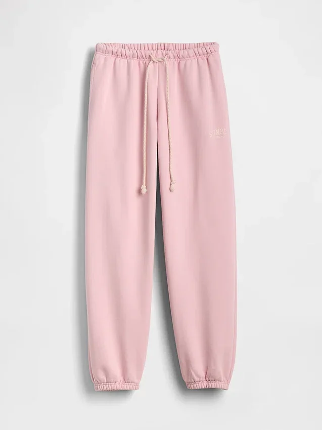 Pantalones de chándal Gap × Summer Fridays de tejido grueso y corte relajado con logo