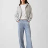 Pantalones de chándal holgados con estampado de vaqueros