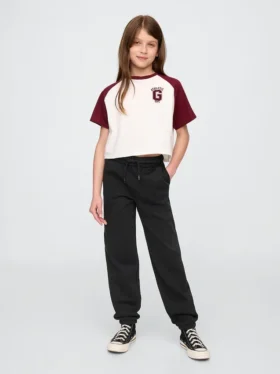 Pantalones de chándal holgados con logo Vintagesoft para niños