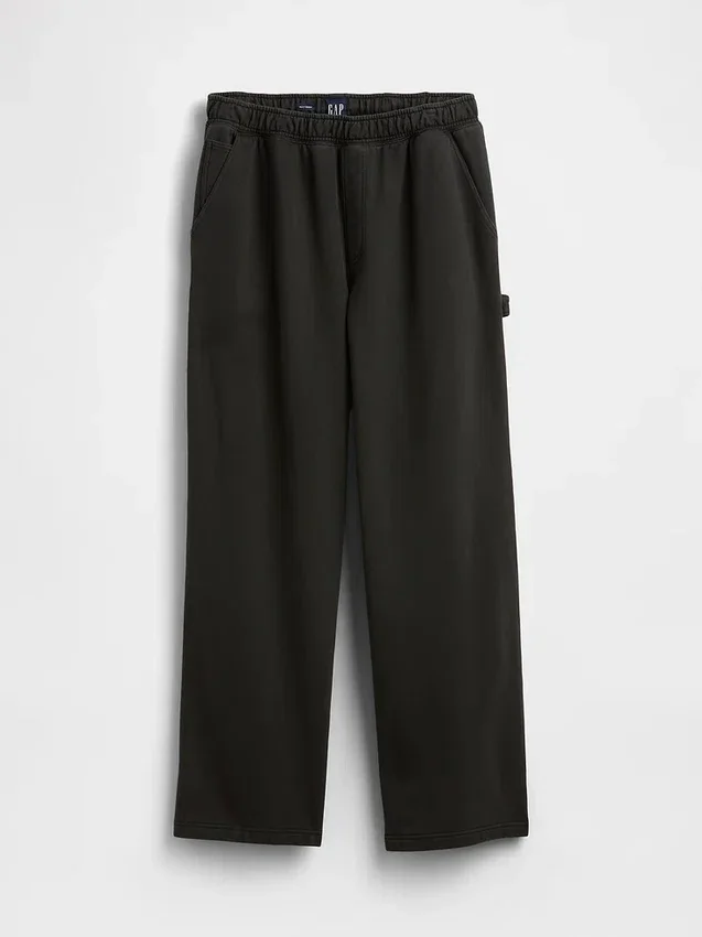 Pantalones de chándal holgados de carpintero de peso pesado para adultos