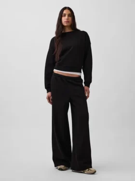 Pantalones de chándal holgados de pierna ancha Vintagesoft