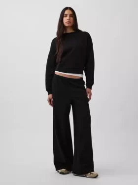 Pantalones de chándal holgados de pierna ancha Vintagesoft