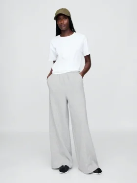 Pantalones de chándal holgados de pierna ancha Vintagesoft