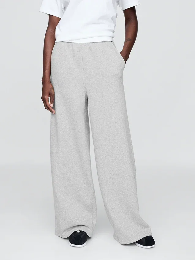 Pantalones de chándal holgados de pierna ancha Vintagesoft