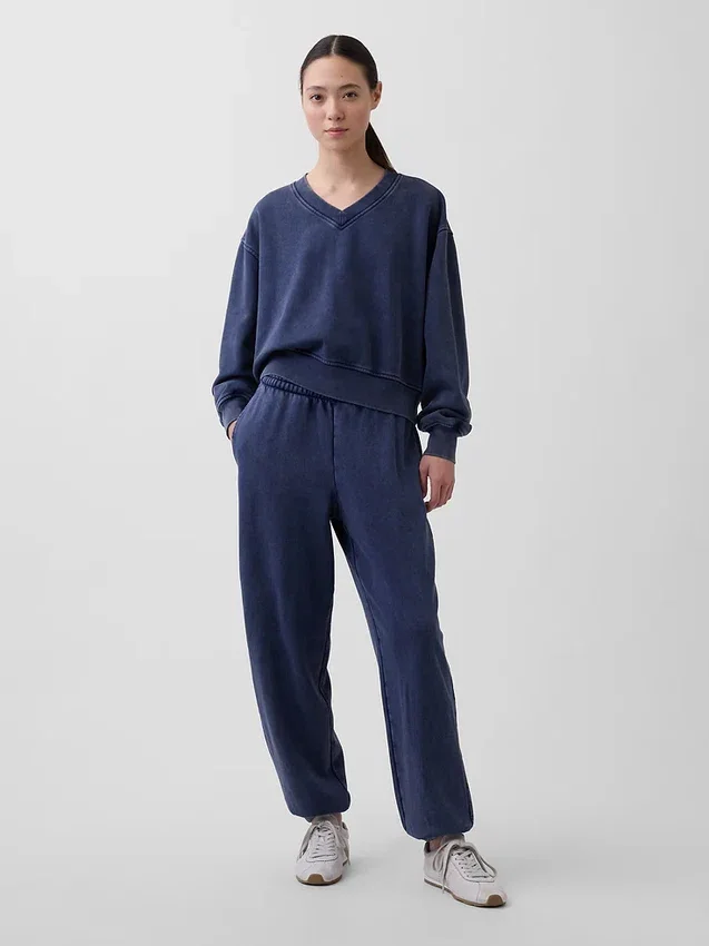Pantalones de chándal holgados de talle medio Vintagesoft