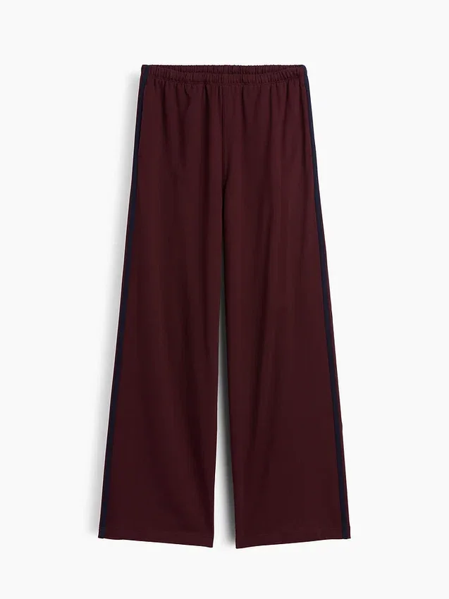 Pantalones de chándal holgados de tejido grueso
