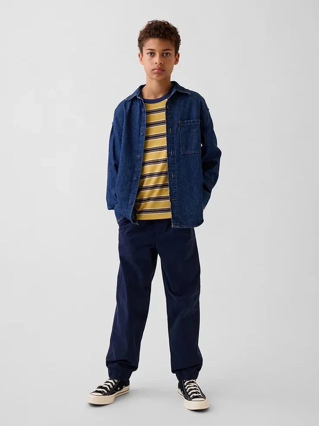 Pantalones de chándal holgados para uniforme infantil