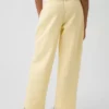 Pantalones de chándal para niños Vintagesoft de corte holgado con ribete de encaje