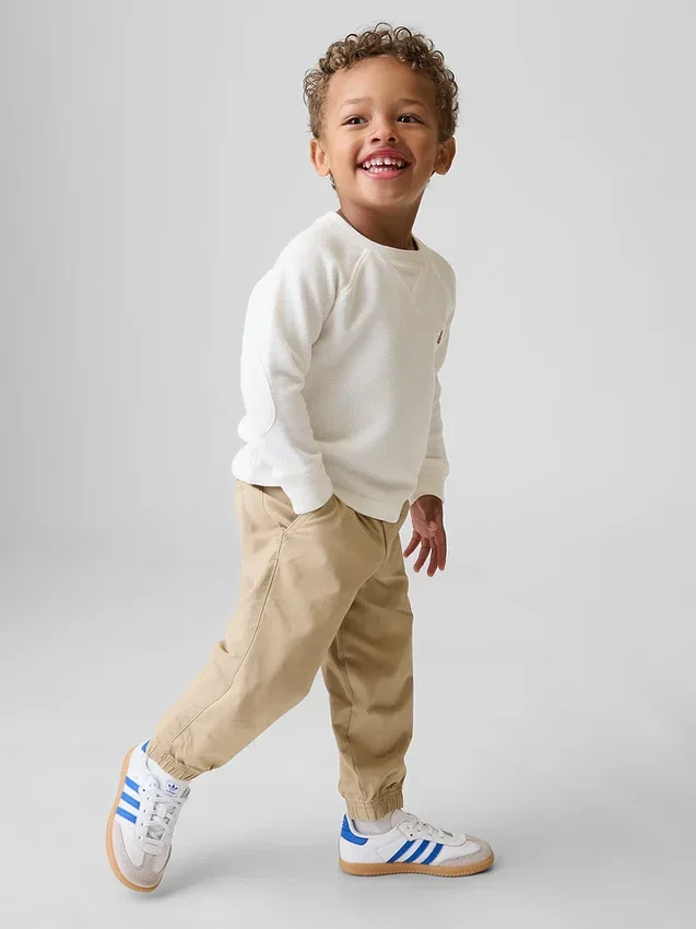 Pantalones de chándal para uso diario para bebés y niños pequeños