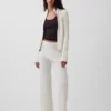 Pantalones de jersé con diseño de trenzado CashSoft