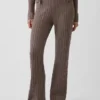 Pantalones de jersé con diseño de trenzado CashSoft