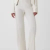 Pantalones de jersé con diseño de trenzado CashSoft