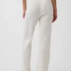 Pantalones de jersé con diseño de trenzado CashSoft