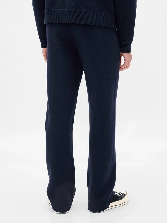 Pantalones de jerséu CashSoft de tejido grueso