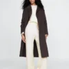 Pantalones de jerséu con tejido trenzado CashSoft
