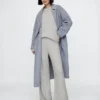 Pantalones de jerséu con tejido trenzado CashSoft