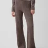 Pantalones de jerséu con tejido trenzado CashSoft