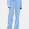Pantalones de jerséu con tejido trenzado CashSoft