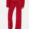 Pantalones de jerséu con tejido trenzado CashSoft