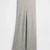 Pantalones de jerséu con tejido trenzado CashSoft