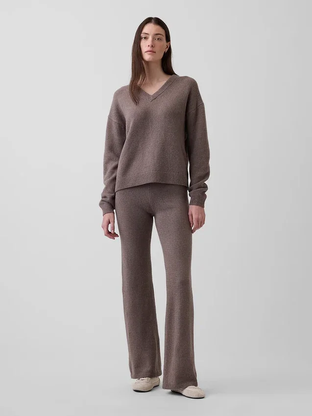 Pantalones de jerséu estilo botín CashSoft