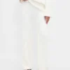 Pantalones de jerséu marrón con punto Shaker de CashSoft