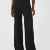 Pantalones de jerséu marrón con punto Shaker de CashSoft
