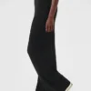 Pantalones de jerséu marrón con punto Shaker de CashSoft