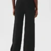 Pantalones de jerséu marrón con punto Shaker de CashSoft