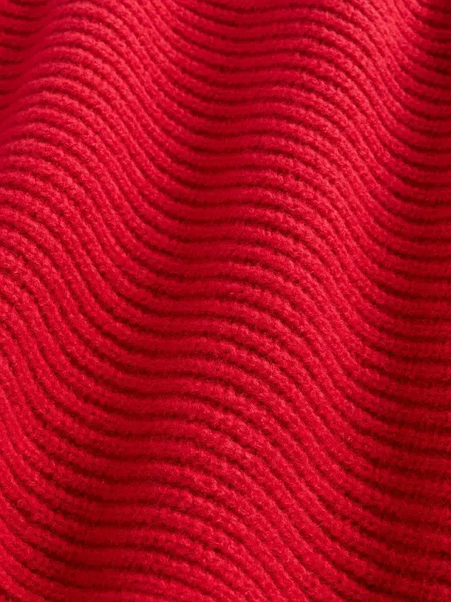 Pantalones de jerséu marrón con punto Shaker de CashSoft