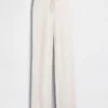 Pantalones de jerséu marrón con punto Shaker de CashSoft