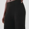Pantalones de jerséu marrón con punto Shaker de CashSoft