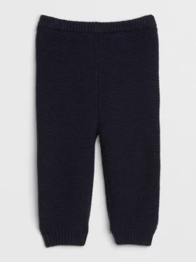 Pantalones de jerséu para bebé