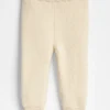 Pantalones de jerséu para bebé