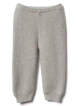 Pantalones de jerséu para bebé