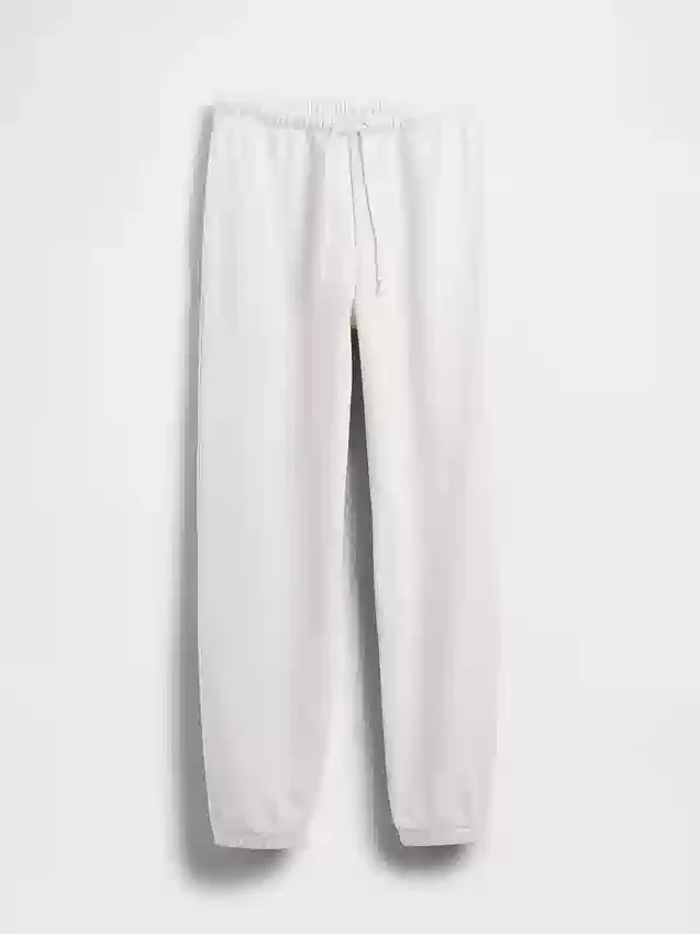 Pantalones de jogging ajustados de felpa francesa de peso pesado