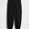 Pantalones de jogging holgados de popelín de algodón orgánico