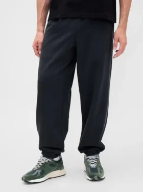 Pantalones de jogging holgados de tejido grueso