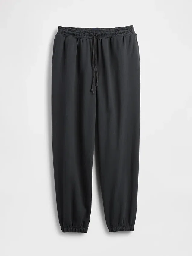 Pantalones de jogging holgados de tejido grueso